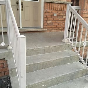 stone porch repair