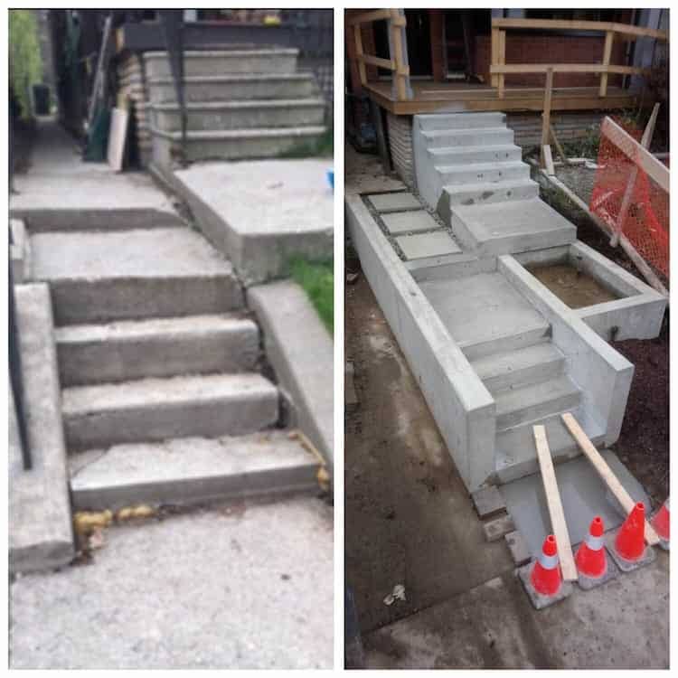 porch and step replacement