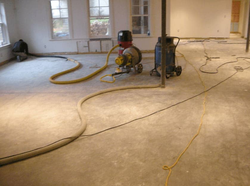 basement floor repair